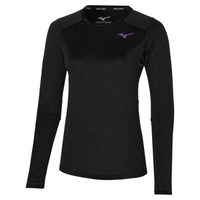 Camisa Mizuno Inifinity 88 Tee Mujer - Negros - Chile M813PLOMEX